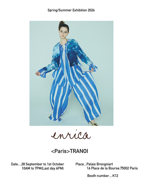 enrica Spring&Summer Exhibition 2024｜Paris