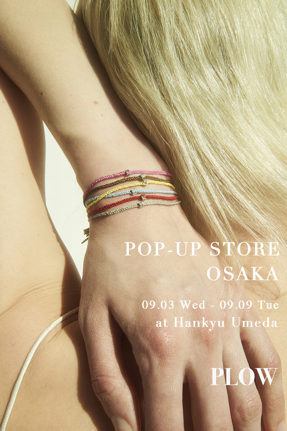 PLOW POP-UP STORE｜Hankyu UMEDA